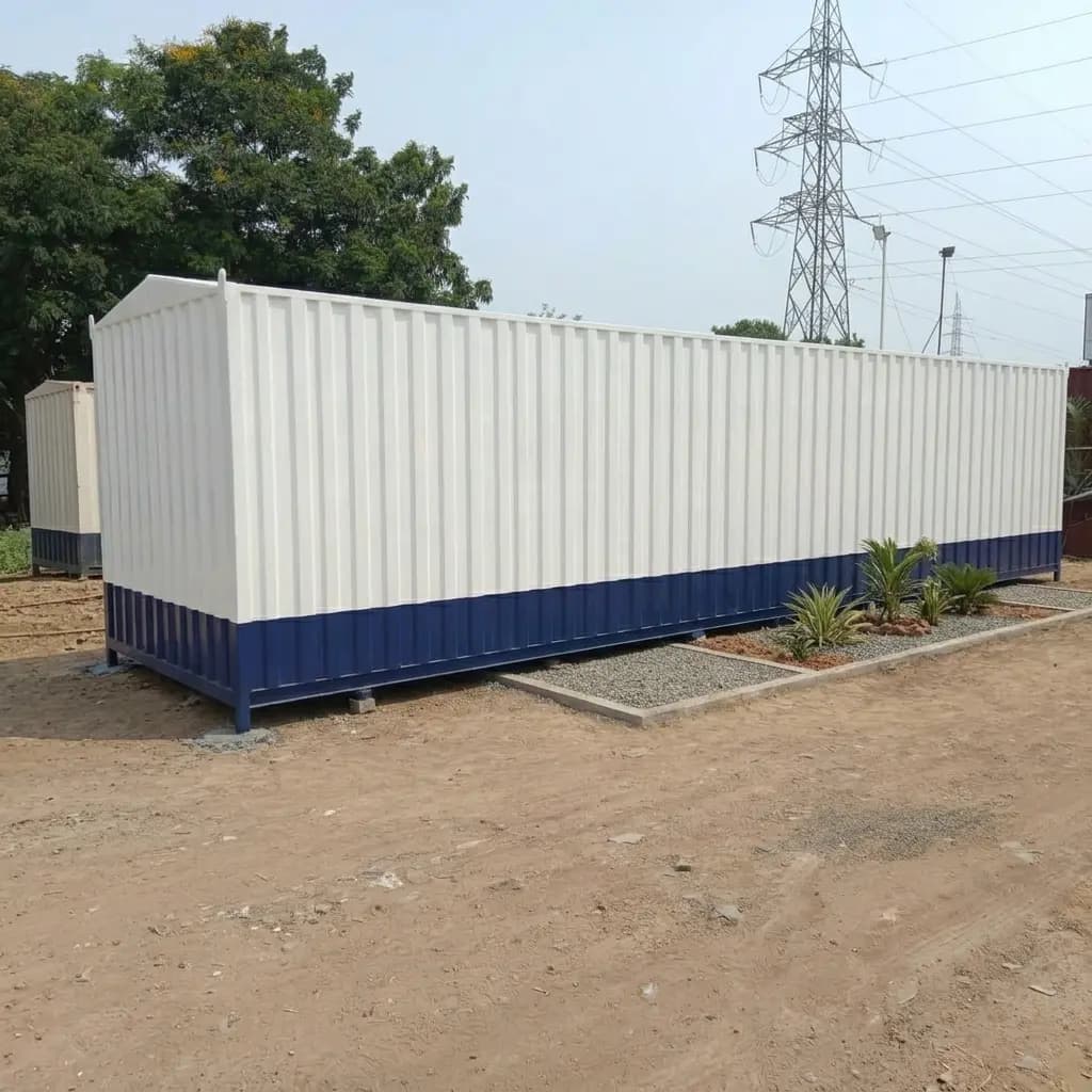 Container Site Office — container site office by Portable Office Cabin, Site Office Containers manufacturer in India – view 4
