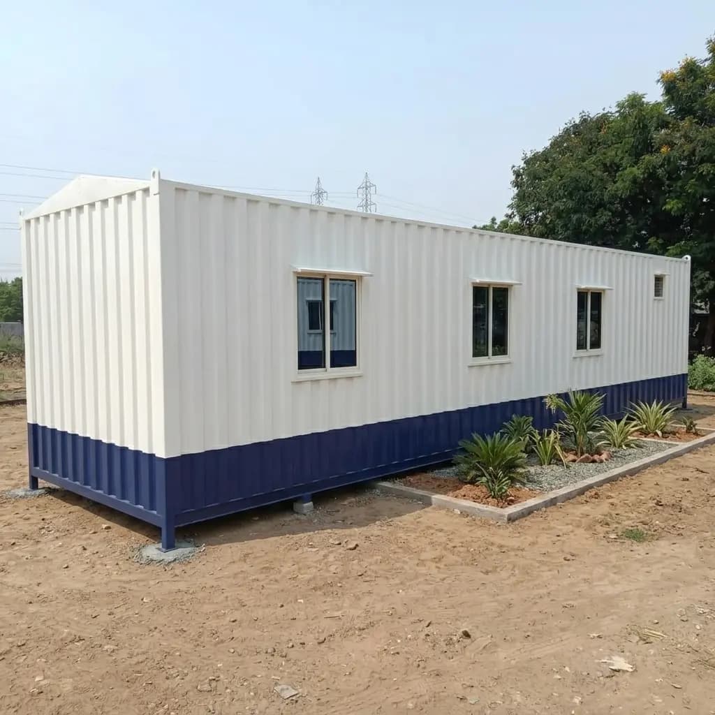 Container Site Office — container site office by Portable Office Cabin, Site Office Containers manufacturer in India – view 3