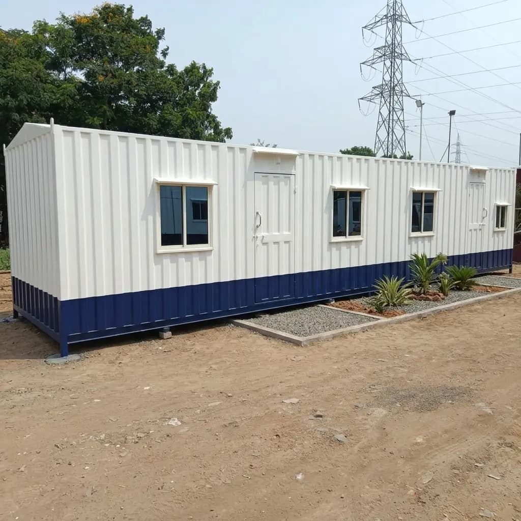 Container Site Office — container site office by Portable Office Cabin, Site Office Containers manufacturer in India – view 2