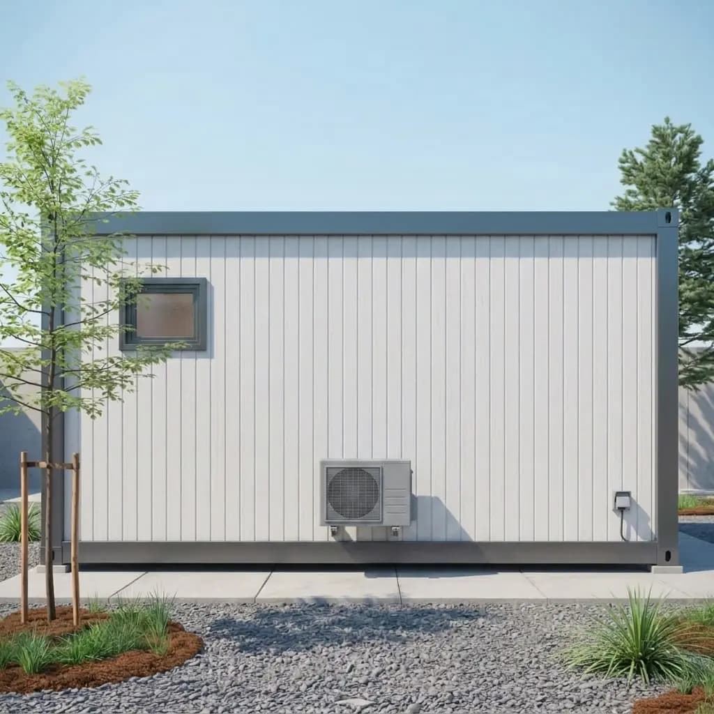 Executive Portable Cabin 20ft — executive portable cabin by Portable Office Cabin, Portable Cabins manufacturer in India – view 4