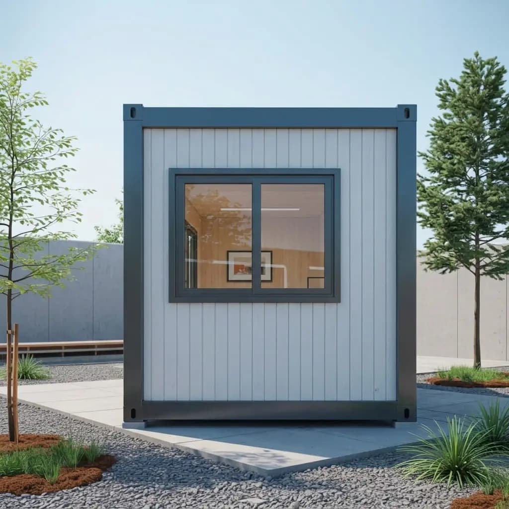 Executive Portable Cabin 20ft — executive portable cabin by Portable Office Cabin, Portable Cabins manufacturer in India – view 3