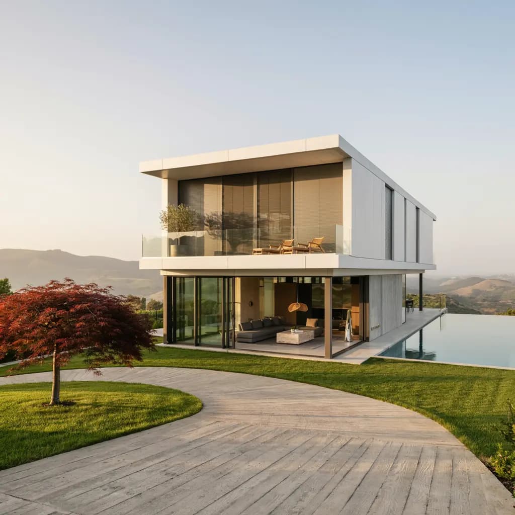 Luxury Prefab Villa G+1 — luxury prefab villa by Portable Office Cabin, Prefab Homes manufacturer in India – view 2