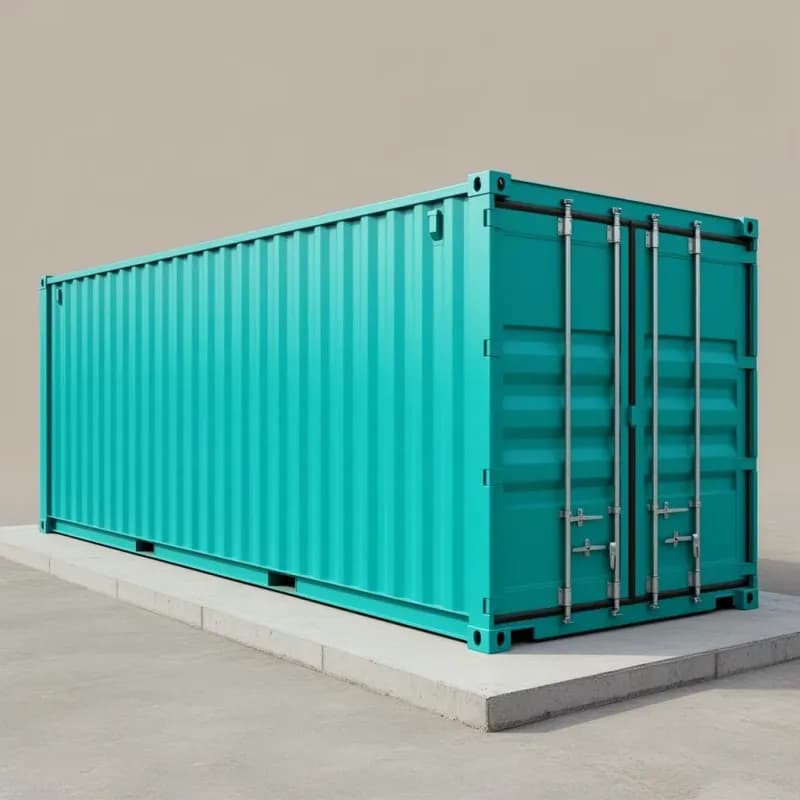20ft shipping container manufactured at our Hoskote factory near Bangalore