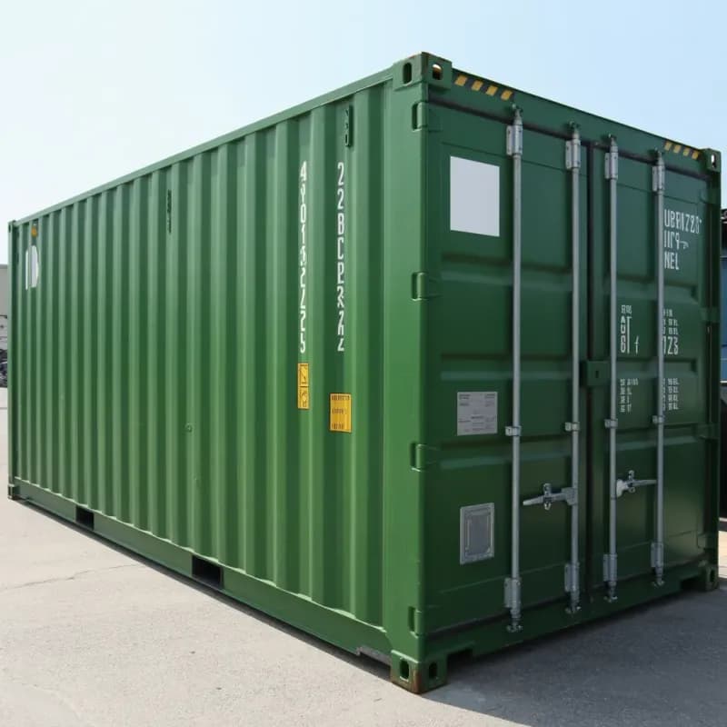 20 ft GP cargo storage container with double doors and ISO corner castings by Portable Office Cabin – Portable Office Cabin | Bangalore, Chennai, Mumbai & across India 20 ft GP cargo storage container with double doors and ISO corner castings by Portable Office Cabin – available in Bangalore, Chennai, Hyderabad, Mumbai, Pune, Delhi NCR & pan-India
