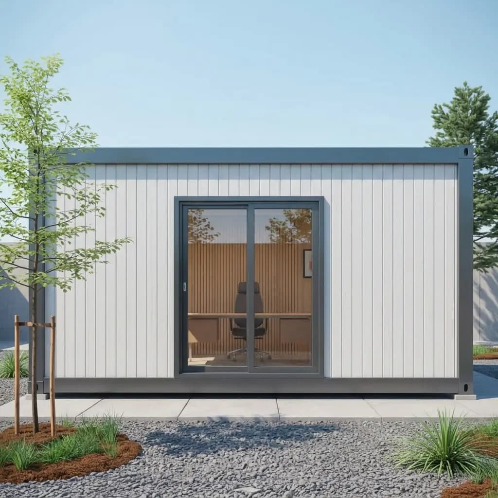 Executive Portable Cabin 20ft – Portable Office Cabin | Bangalore, Chennai, Mumbai & across India Executive Portable Cabin 20ft – available in Bangalore, Chennai, Hyderabad, Mumbai, Pune, Delhi NCR & pan-India