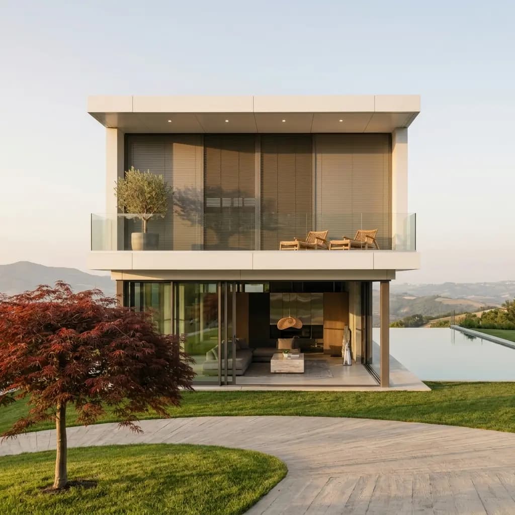Luxury Prefab Villa G+1 | Prefab Homes — Portable Office Cabin – view 1 Luxury Prefab Villa G+1 — luxury prefab villa by Portable Office Cabin, Prefab Homes manufacturer in India – view 1