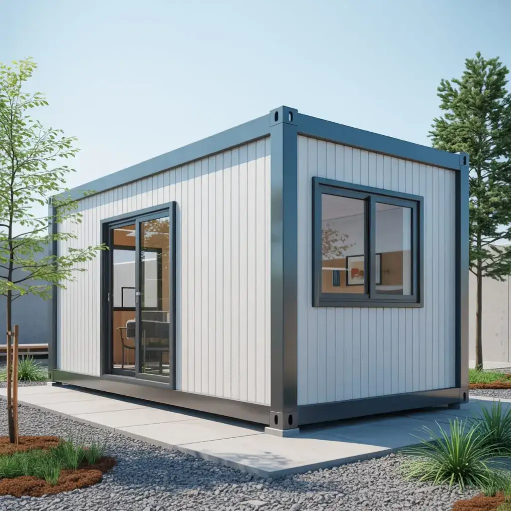 Executive Portable Cabin 20ft – Portable Office Cabin | Bangalore, Chennai, Mumbai & across India Executive Portable Cabin 20ft – available in Bangalore, Chennai, Hyderabad, Mumbai, Pune, Delhi NCR & pan-India