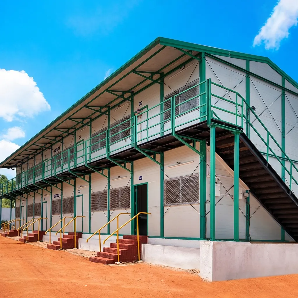 Prefabricated Labor Colony in Bengaluru