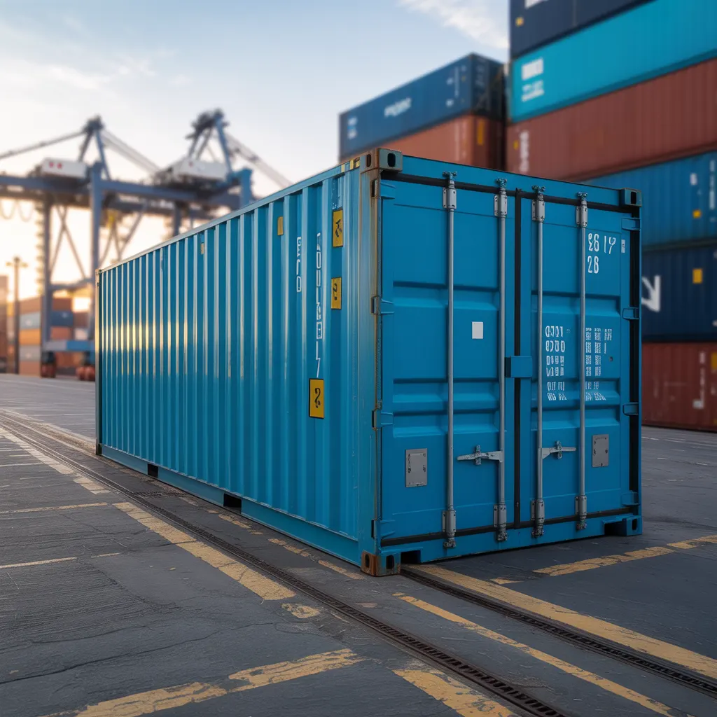 40ft shipping container for Peenya factory office with ISO certification by Portable Office Cabin