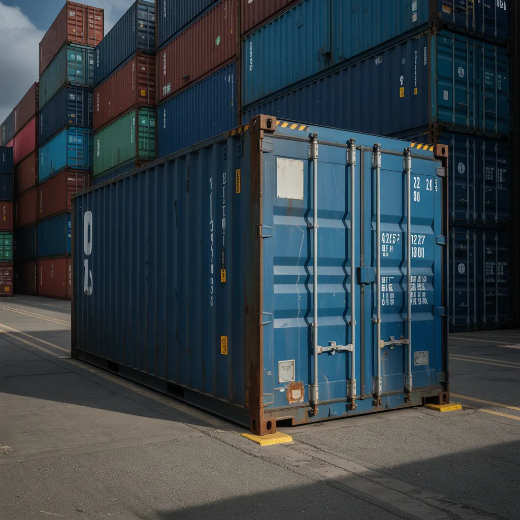 Used shipping container for industrial storage at Peenya 2nd Stage Bengaluru by Portable Office Cabin