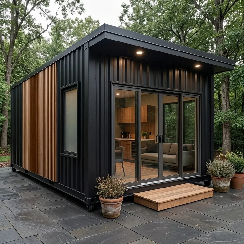 Modern Container Office view 3