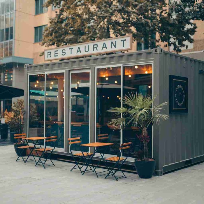 Portable Restaurant Containers