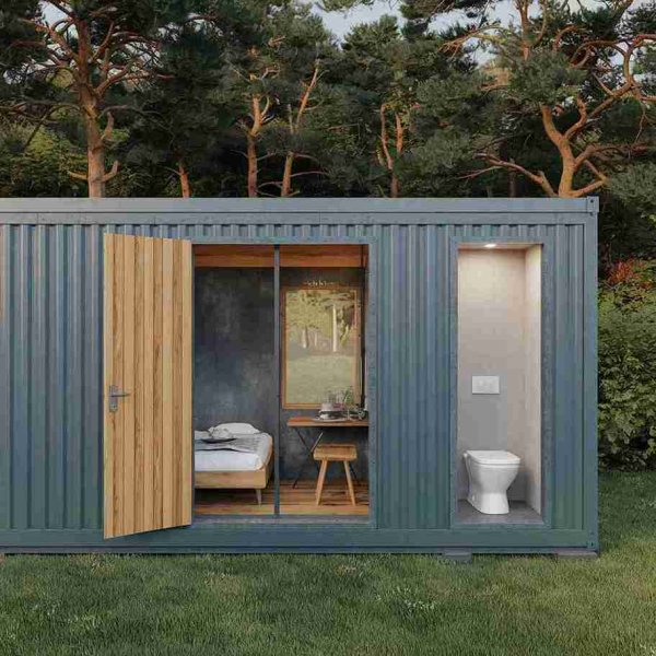 Porta Cabin With Toilet