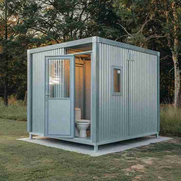 Porta Cabin With Toilet