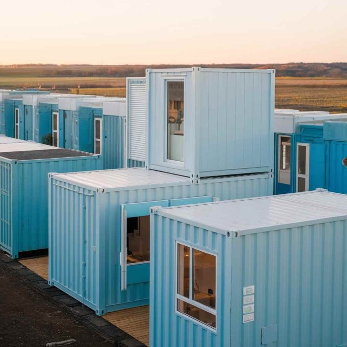 Portable Accommodation Labor Colony