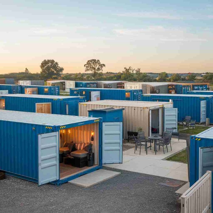 Portable Accommodation Labor Colony